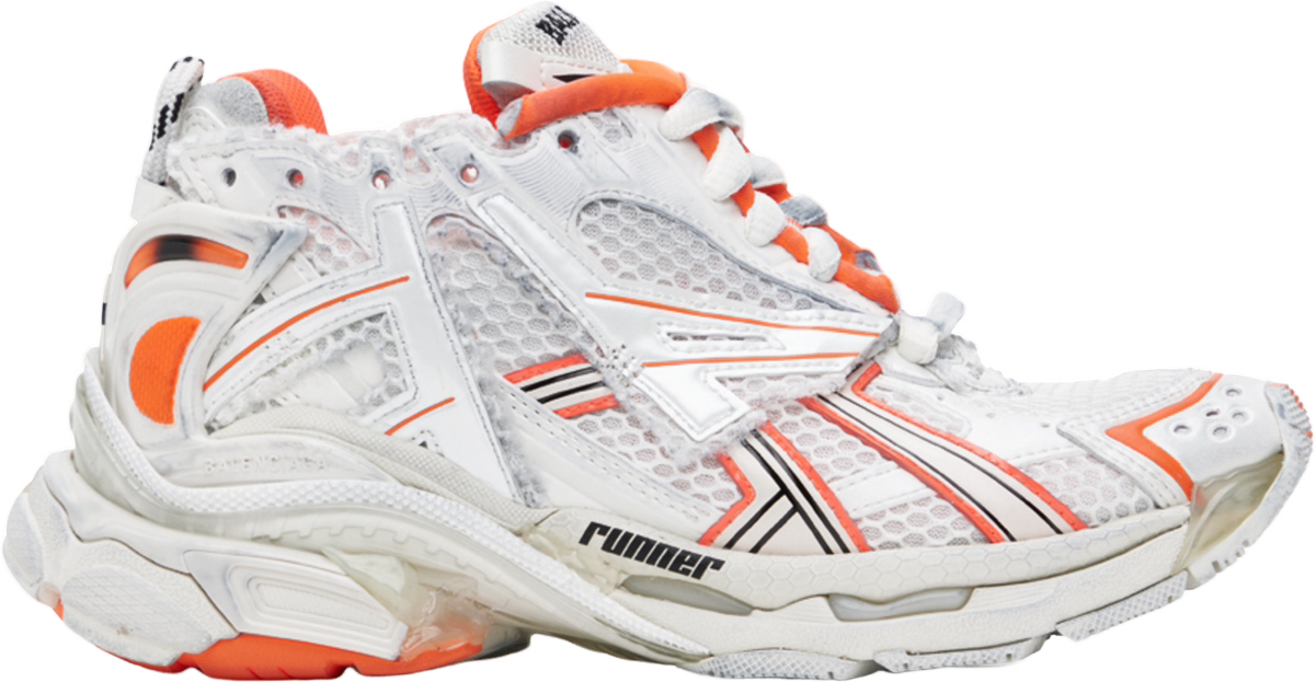 Blcg Runner blanche orange facture