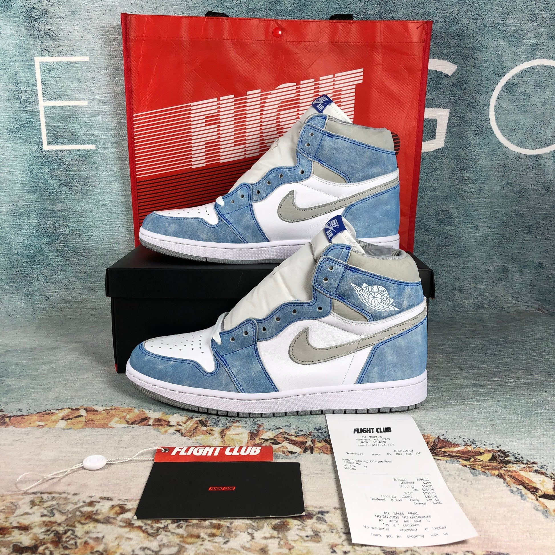 AJ Hyper Royal flight club Authentification 1:1 ✔️ Facture