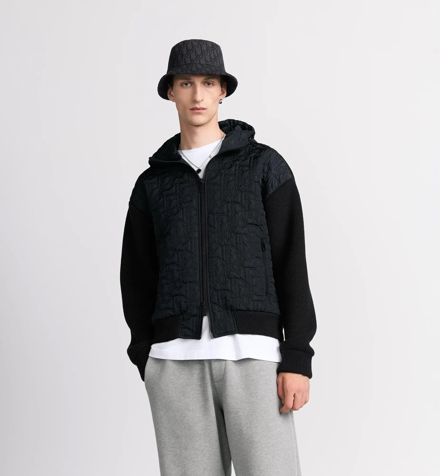 Blouson à capuche Dior Oblique