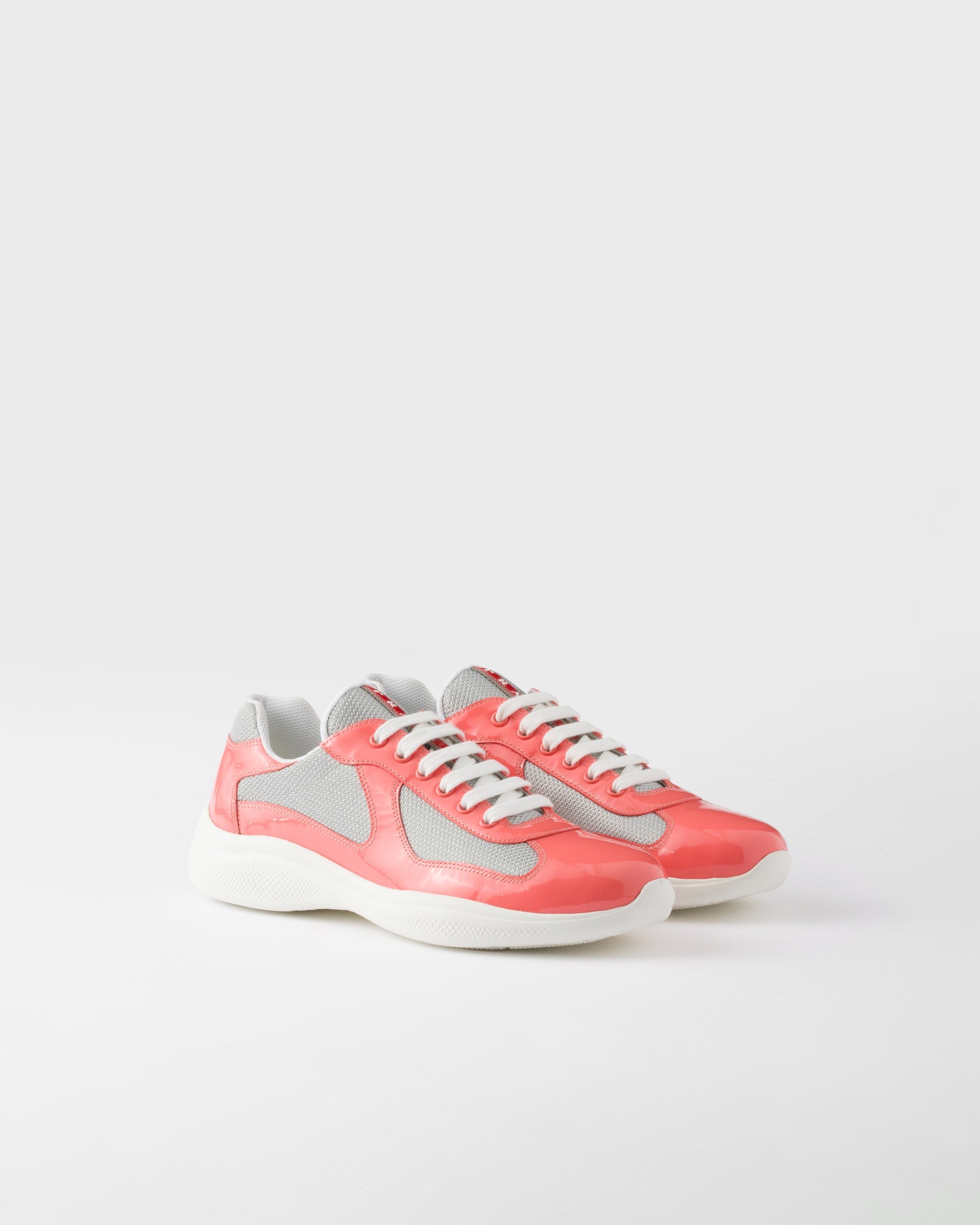 Prada America’s Cup en cuir verni et tissu