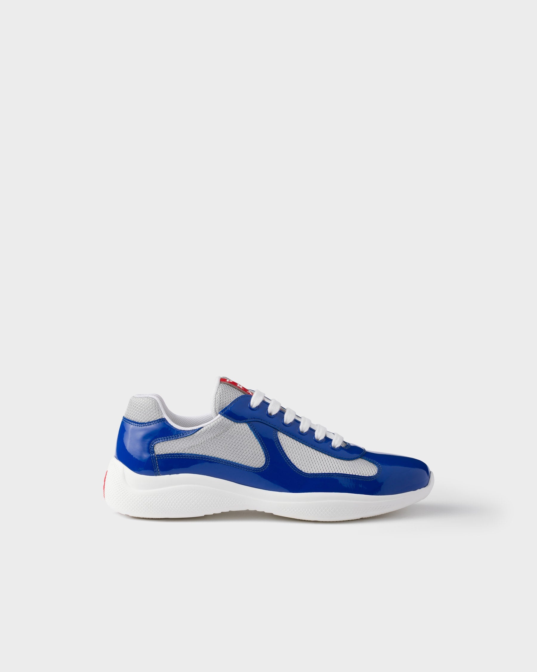 Prada America’s Cup en cuir verni et tissu