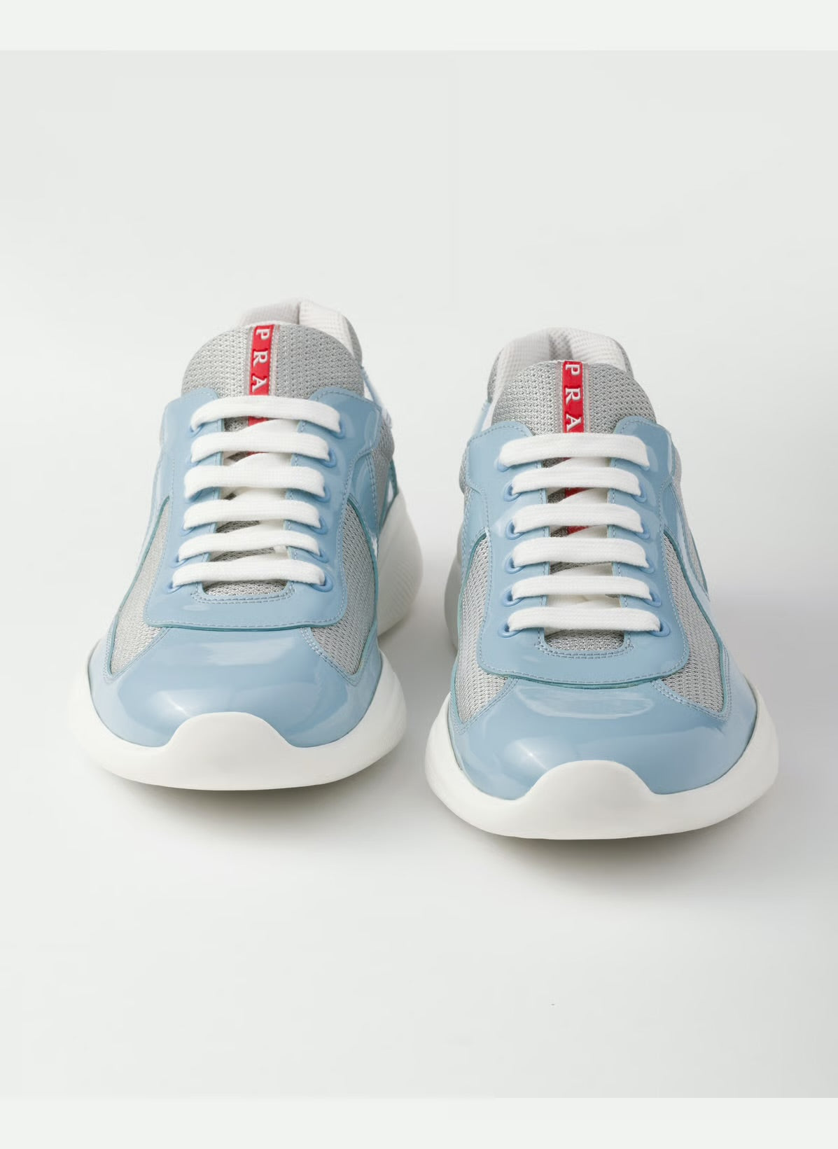 Prada America’s Cup en cuir verni et tissu