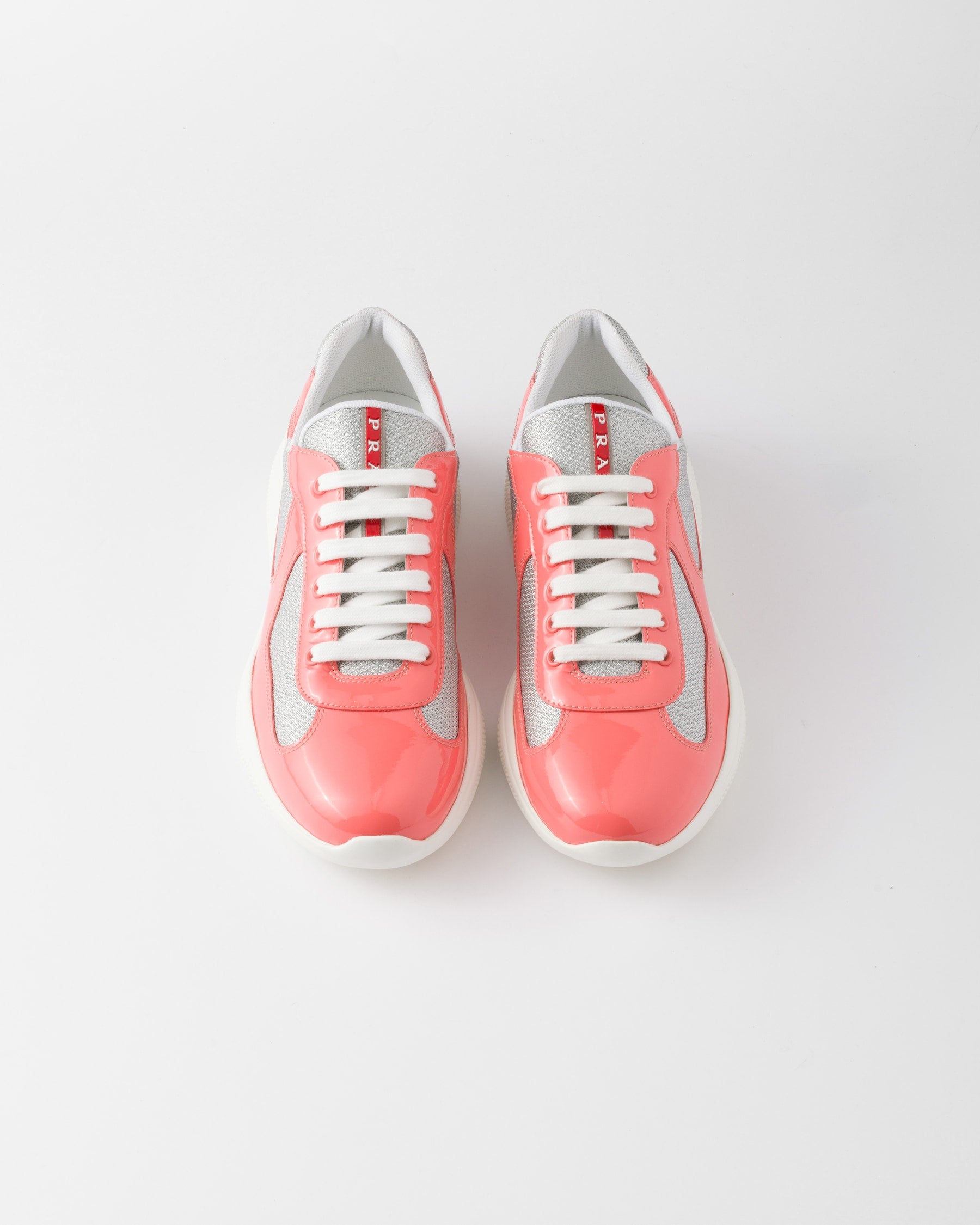 Prada America’s Cup en cuir verni et tissu