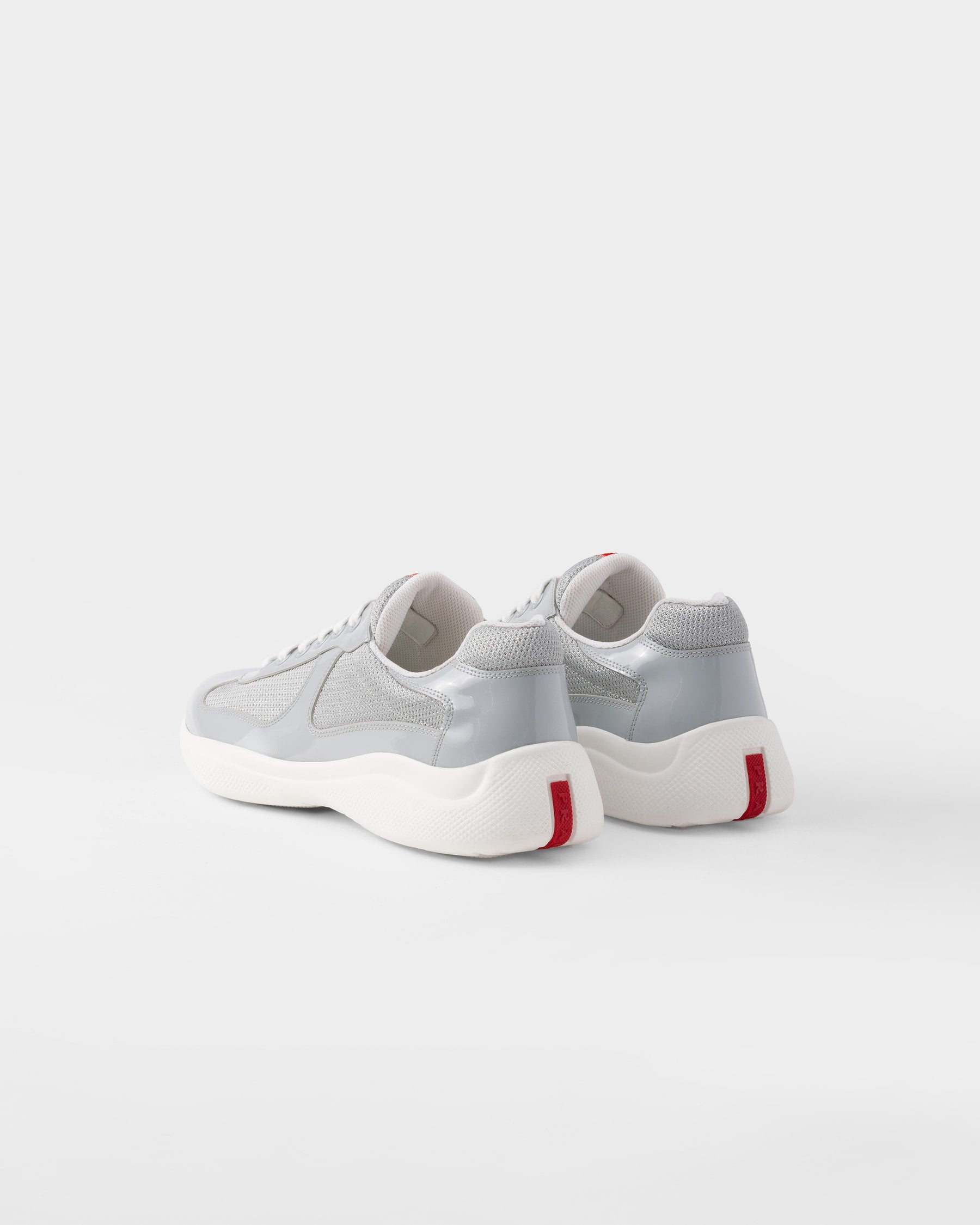 Prada America’s Cup en cuir verni et tissu