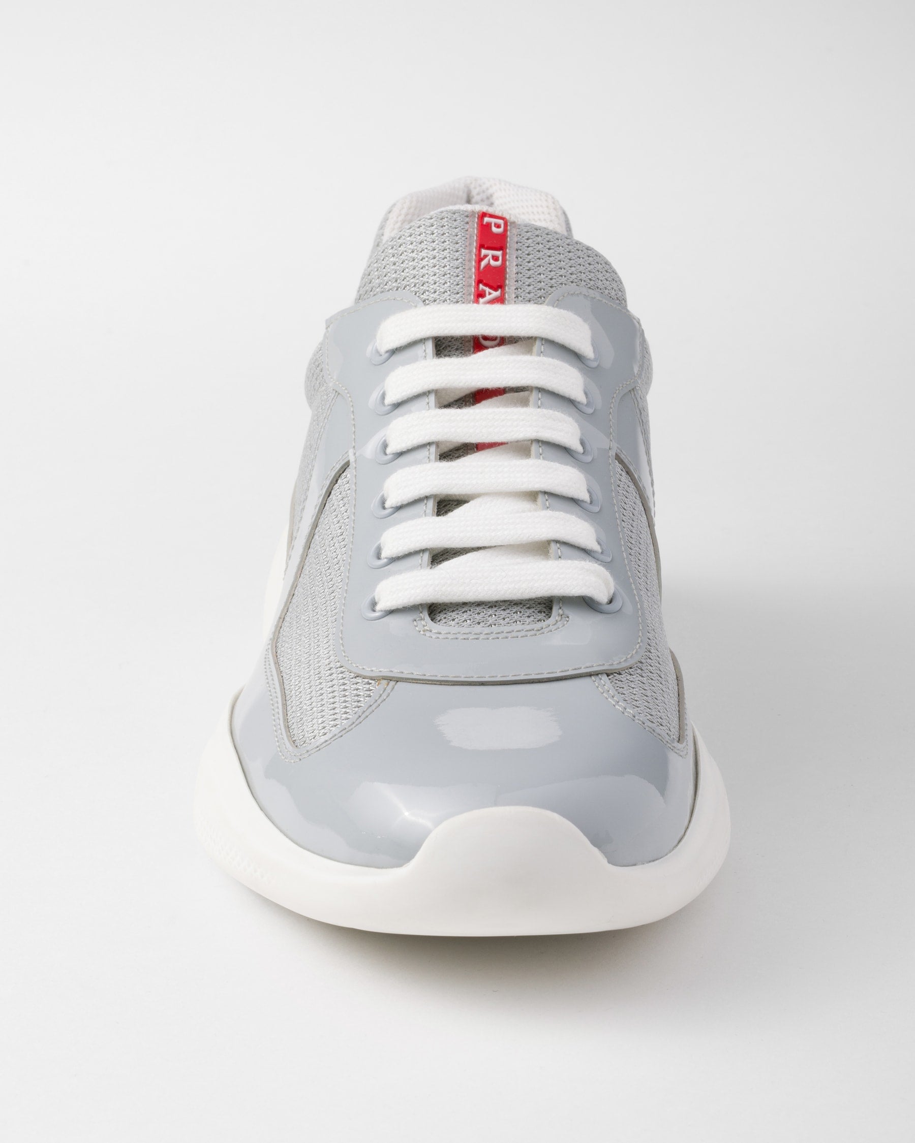 Prada America’s Cup en cuir verni et tissu