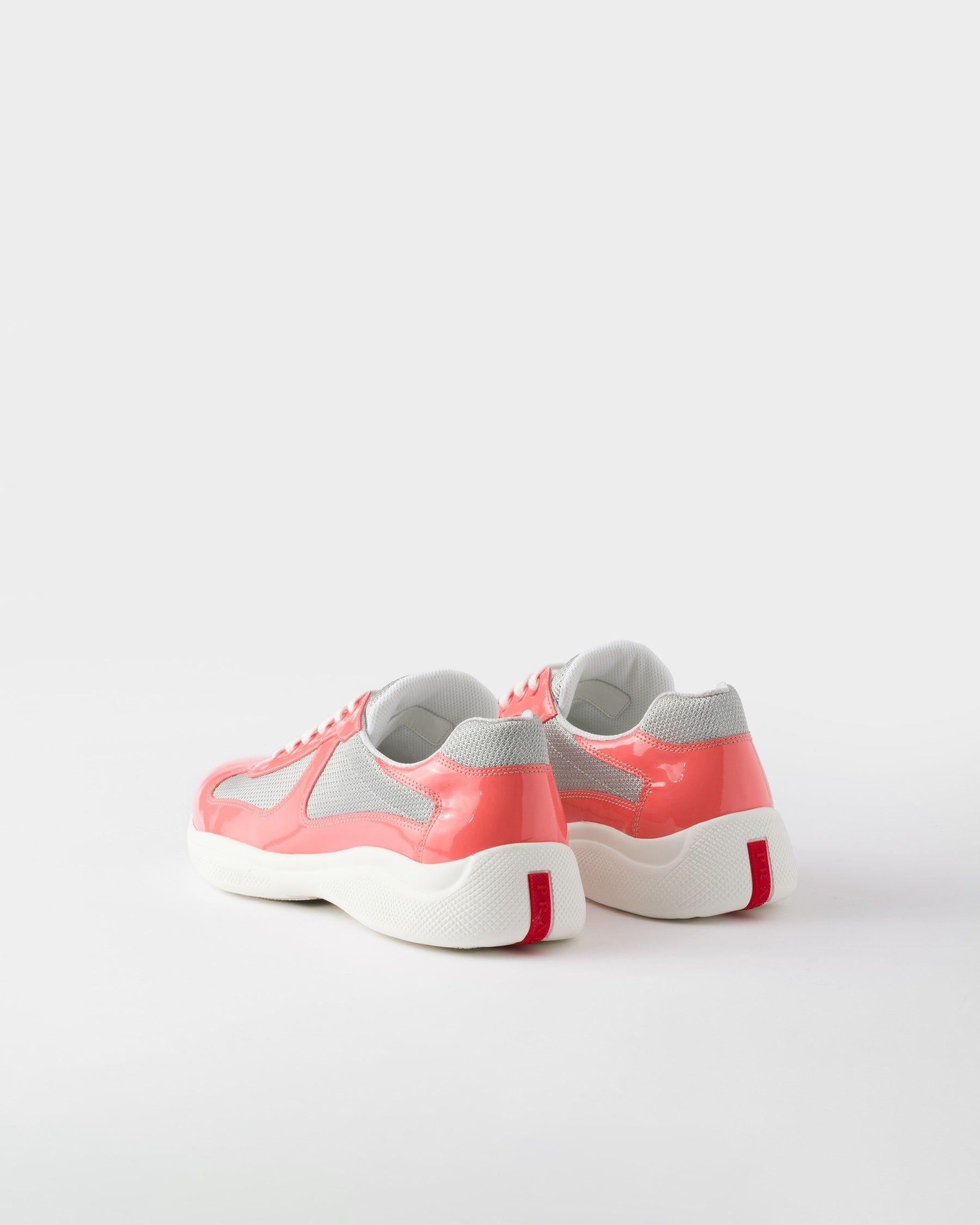 Prada America’s Cup en cuir verni et tissu