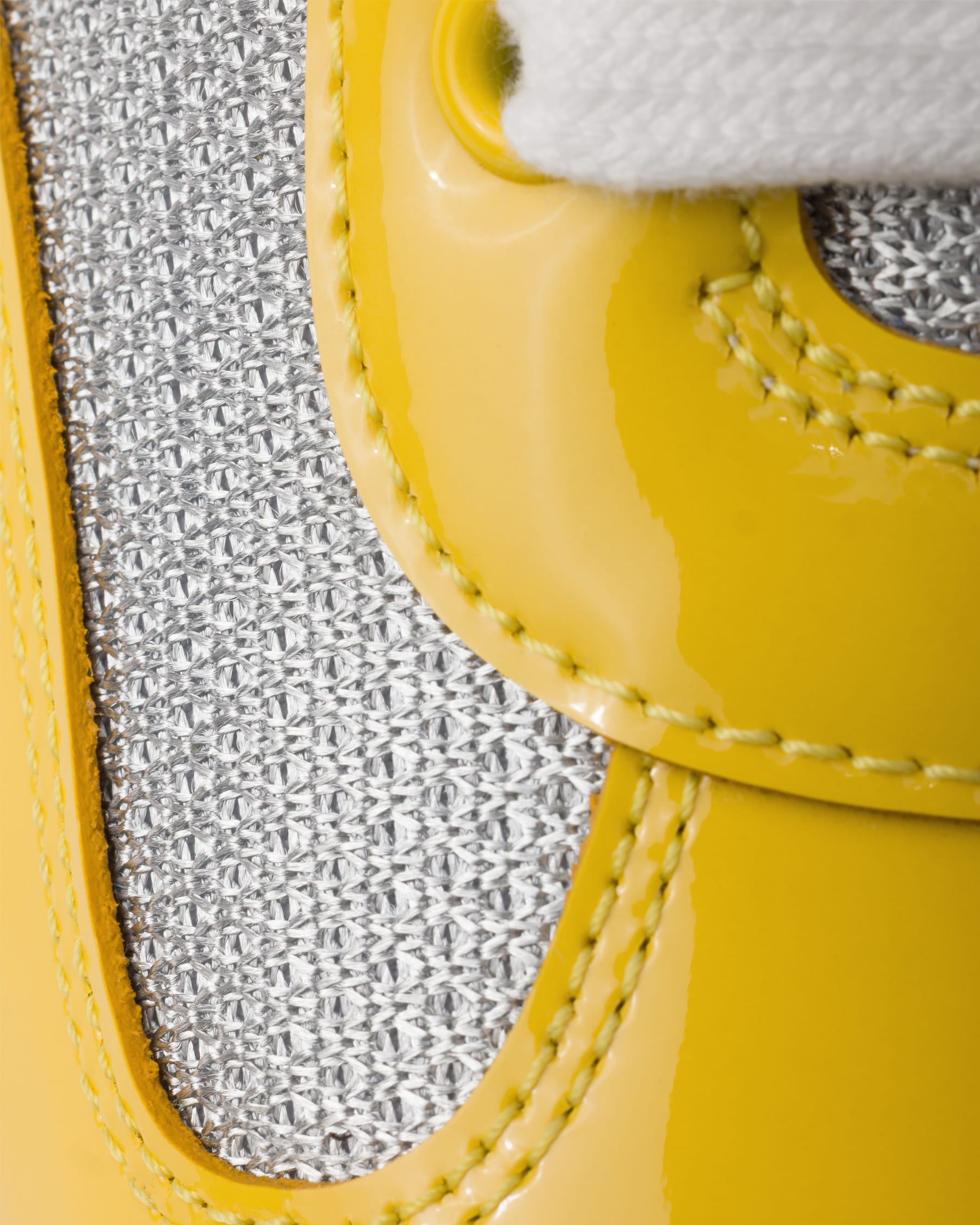 Prada America’s Cup en cuir verni et tissu