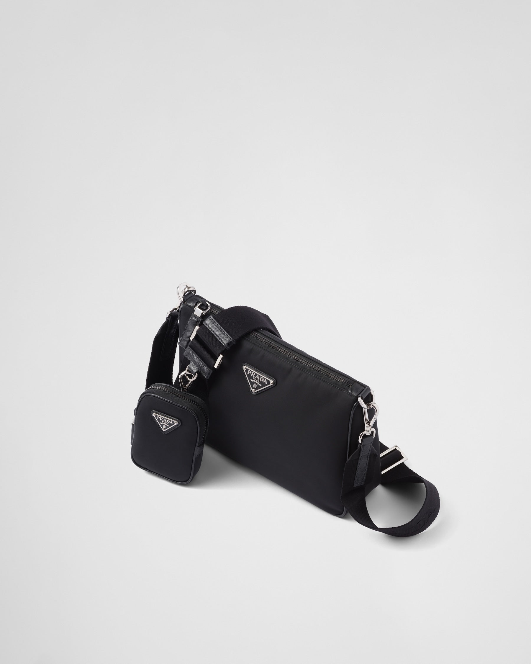 Prada Sac Re-Nylon et cuir Saffiano