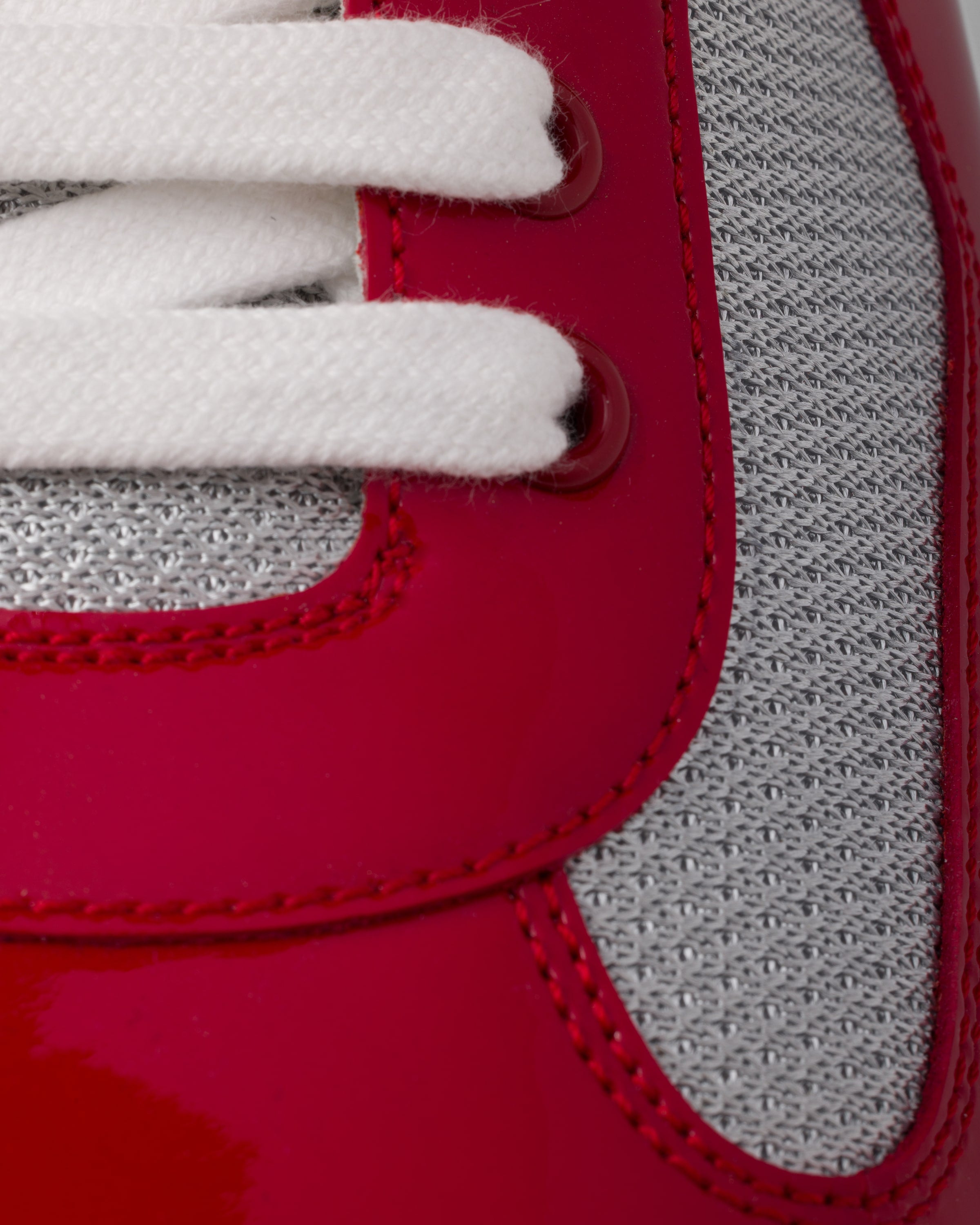 Prada America’s Cup en cuir verni et tissu