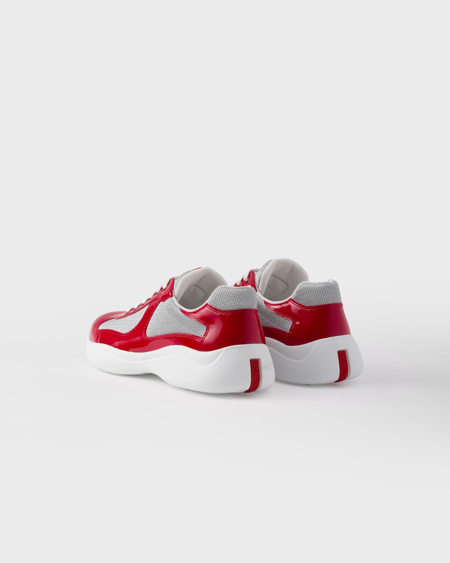Prada America’s Cup en cuir verni et tissu