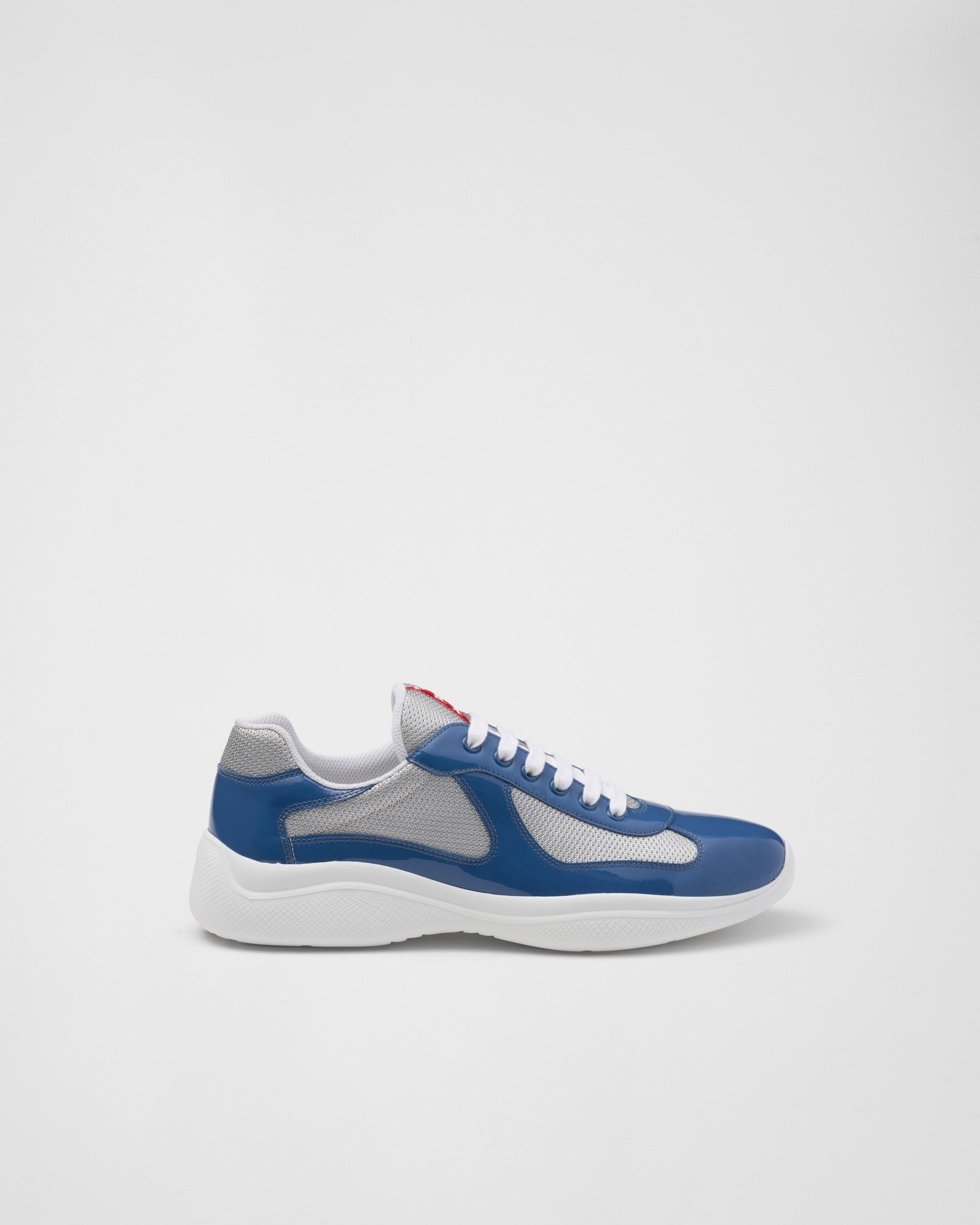 Prada America’s Cup en cuir verni et tissu