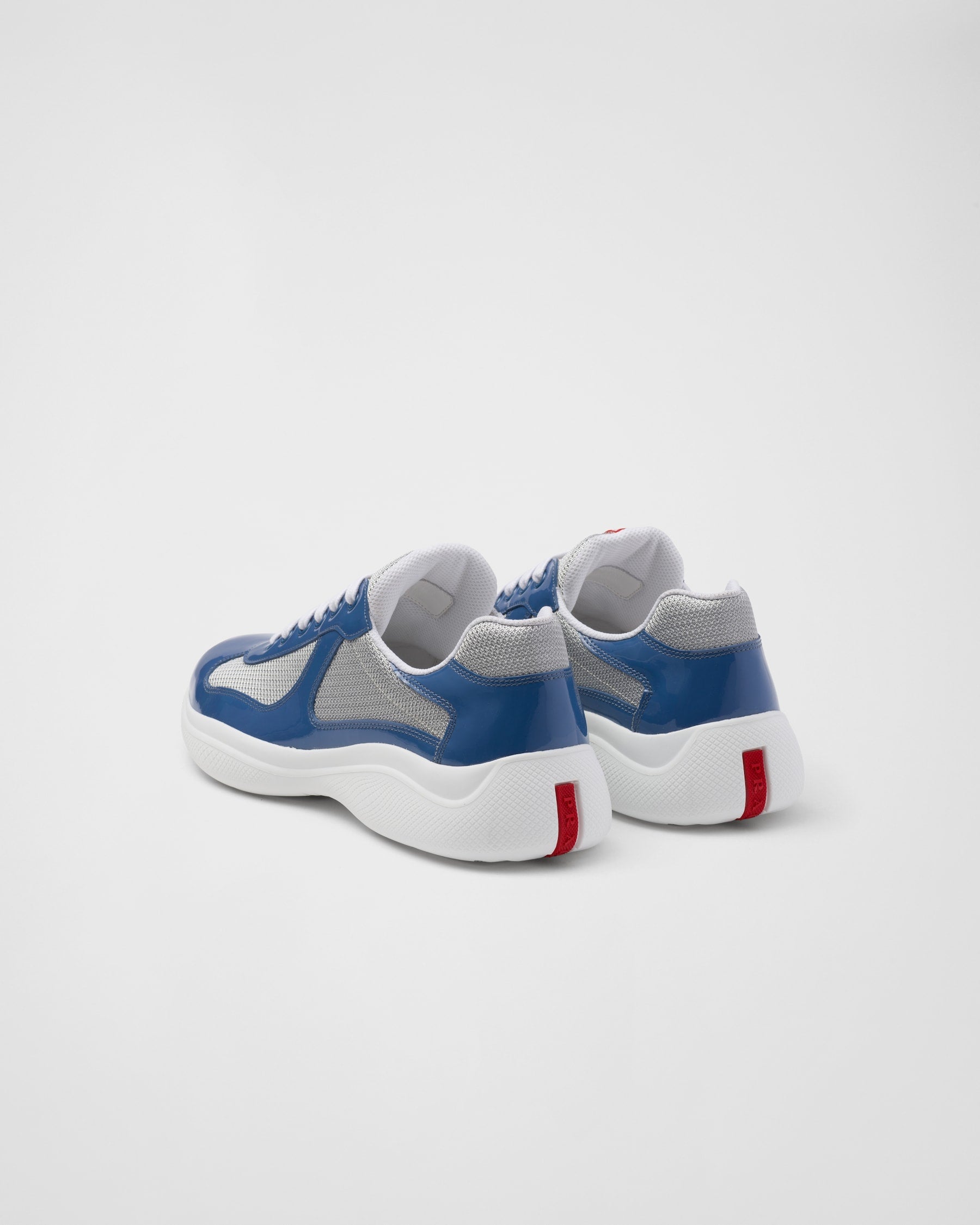 Prada America’s Cup en cuir verni et tissu