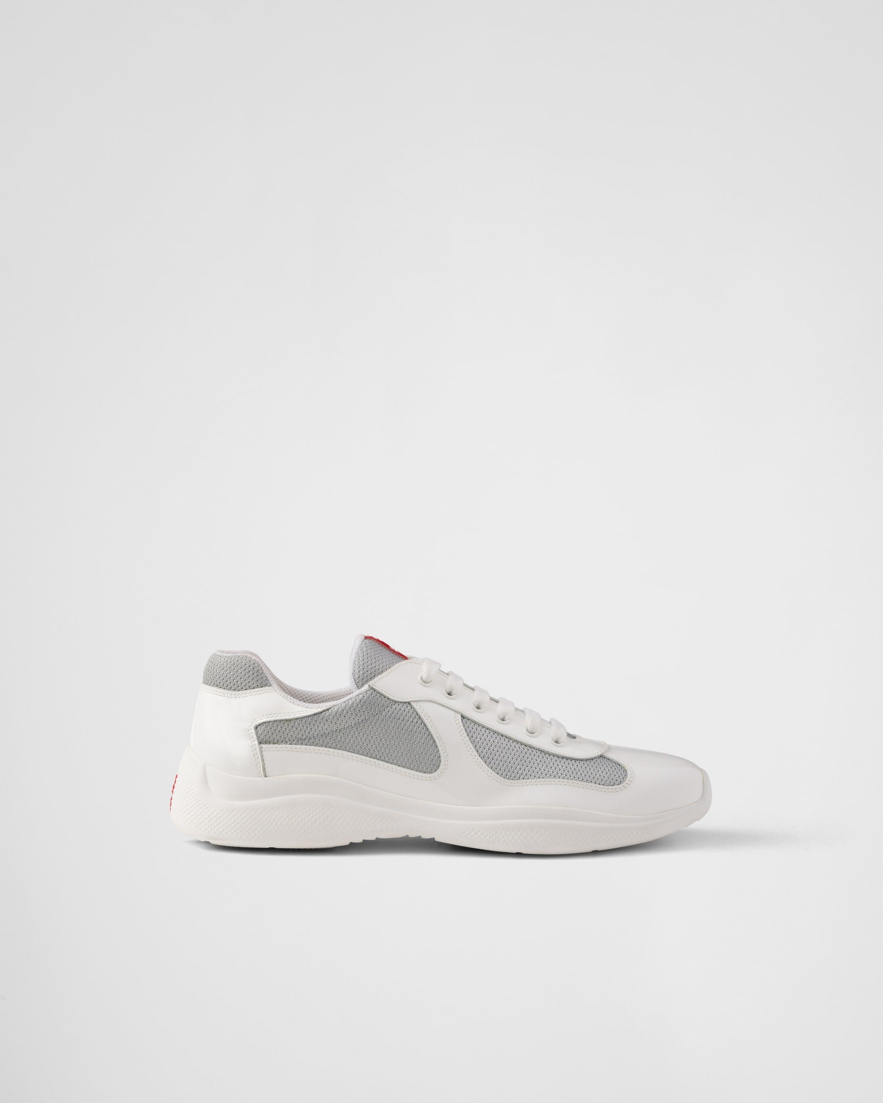 Prada America’s Cup en cuir verni et tissu